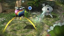 The landing site of the Garden of Hope in Pikmin 3 Deluxe. Compare with :File:02 Site Garden of Hope.png.