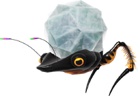 A render of a Skutterchuck from Pikmin 4.