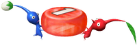 Red and Blue Pikmin carry Pellet P1 art.png