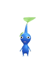 animation of the blue pikmin green sticker decor