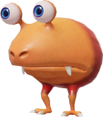 A render of a Bulborb from Pikmin 4.