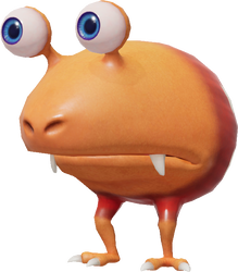 A render of a Bulborb from Pikmin 4.