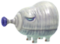 Artwork of the Watery Blowhog from Pikmin 3.