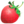 A strawberry, one of Pikmin Bloom&#39;s small fruits.
