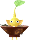 A Yellow Ramen Restaurant Decor Pikmin with Ramen Keychain decor from Pikmin Bloom.