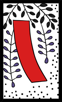 Hanafuda Purple Plain Tanzaku.png