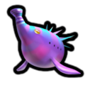 The Piklopedia icon of the Puffy Blowhog in the Nintendo Switch version of Pikmin 2.