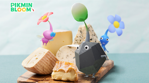 Promotional image for the 2024 Cheese Event in Pikmin Bloom.