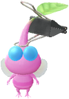A Winged Stationery Store Decor Pikmin with Stationery decor from Pikmin Bloom.