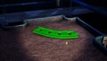 An alternative, more close-up, shot of the treasure in the location it is discovered.