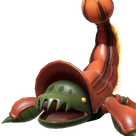 Icon for the Crusted Rumpup, from Pikmin 4's Piklopedia.