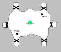 An unofficial map of sublevel 3 of the Snagret Hole.