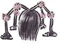A Shaggy Long Legs as seen in the "Plan B" comic.