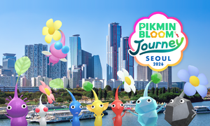 Promotional image for the Pikmin Bloom Journey 2026: Seoul Event in Pikmin Bloom.