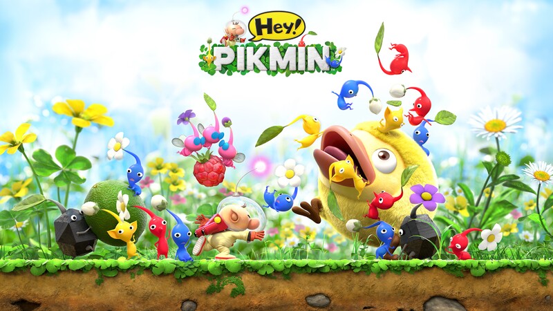 File:Hey! Pikmin banner and logo.jpg