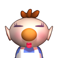 An icon of Olimar's wife from Pikmin 2 (Nintendo Switch).