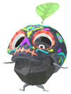 Lifelog artwork of a Rock Special Decor Pikmin with Calavera decor from Pikmin Bloom.