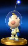 The trophy for Louie in the Wii U version of Super Smash Bros. for Nintendo 3DS and Wii U.