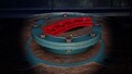 An alternative, more close-up, shot of the treasure in the location it is discovered.