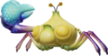 A Peckish Aristocrab in Pikmin 4.