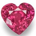 A heart-shaped ruby from the real world.