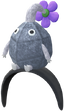 "Pikmin Headband (Rock)" Mii head item part in Pikmin Bloom.