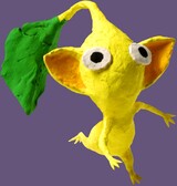 Artwork of a Yellow Pikmin.