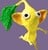 Artwork of a Yellow Pikmin.