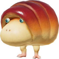 A render of a Breadbug from Pikmin 4.