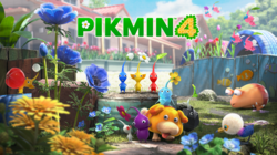 High-quality key art for Pikmin 4 from the official press kit.