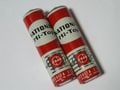 Two real National Hi-Top AA batteries.