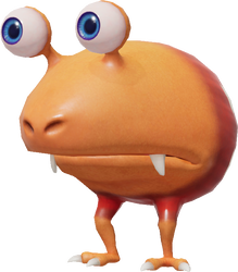 A render of a Bulborb from Pikmin 4.