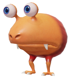 A render of a Bulborb from Pikmin 4.