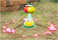 The image accompanying Olimar's voyage log #26 "Same-Colored Onions".