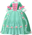 "Rococo Dress (Mint)" Mii costume in Pikmin Bloom.