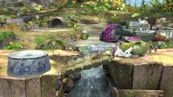 The thumbnail image for the Garden of Hope stage in Super Smash Bros. Ultimate, from the official game website.
