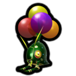 Piklopedia Icon of the Careening Dirigibug from Pikmin 2 Switch.