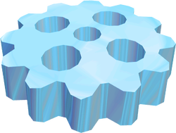 Artwork of the Automatic Gear from Pikmin.