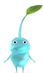 Render of an Ice Pikmin.