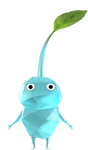 Render of an Ice Pikmin.