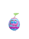 An animation of a Winged Pikmin with a Easter Egg from Pikmin Bloom