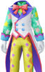 "Colorful Tuxedo Suit (White)" Mii dress part in Pikmin Bloom.