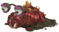 Artwork of the Bug-Eyed Crawmad from Pikmin 3.