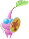 A Winged Special Decor Pikmin with Fall Sticker decor from Pikmin Bloom.