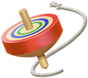Koma Spinning Top Event Currency from Pikmin Bloom.