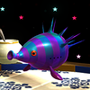 Icon for Fortress of Festivity (Battle Enemies!) on the Mission Mode menu.