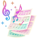Music Sheet Event Currency from Pikmin Bloom.