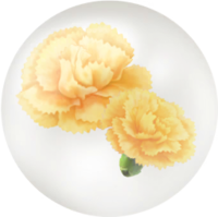 Yellow carnation nectar icon.png