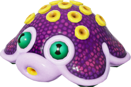 A render of a Waddlepus from Pikmin 4.