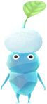 An Ice Snowy Day Decor Pikmin with Snow decor from Pikmin Bloom.